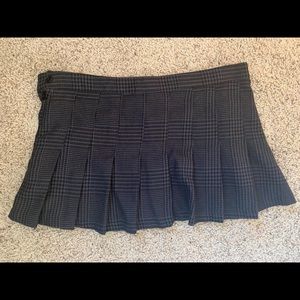 Houndstooth Mini Skirt